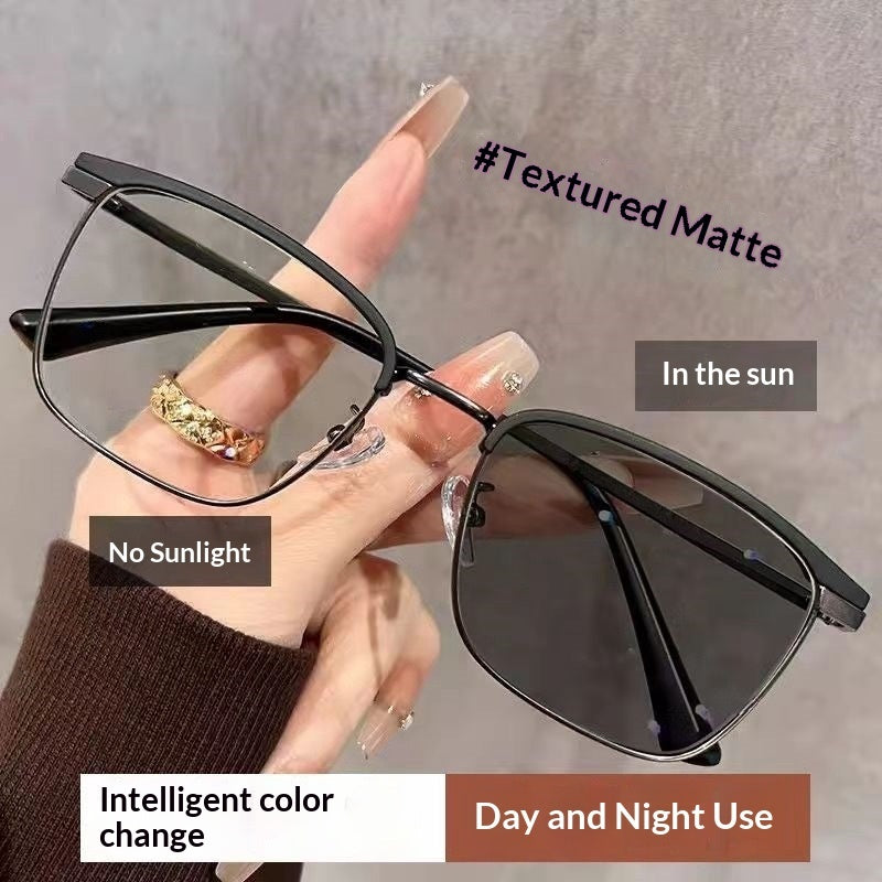 New Photochromic Blue-light-blocking Glasses For Men